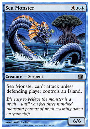 Sea Monster (8th Edition) Medium Play
