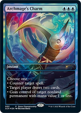 Archmage's Charm (Promos: Game Day and Store Championship) Near Mint Foil