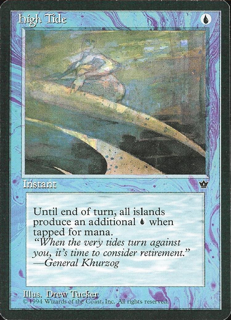 High Tide (2) (Fallen Empires) Medium Play