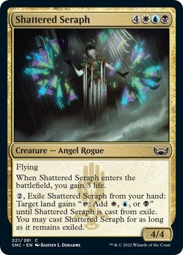 Shattered Seraph (Streets of New Capenna) Near Mint Foil