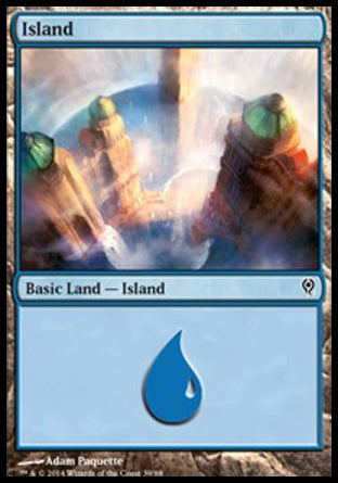 Island (39) (Duel Decks: Jace vs Vraska) Near Mint