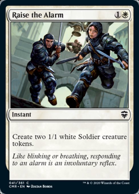 Raise the Alarm (Commander Legends) Near Mint Foil