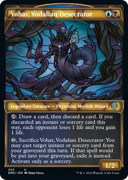 Vohar, Vodalian Desecrator (Showcase) (Dominaria United) Near Mint Foil