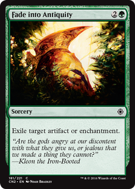 Fade into Antiquity (Conspiracy: Take the Crown) Near Mint
