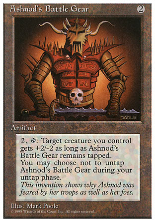 Ashnod's Battle Gear (4th Edition) Medium Play