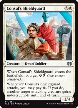Consul's Shieldguard (Kaladesh) Medium Play