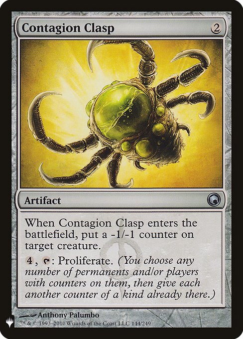 Contagion Clasp (Mystery Booster) Near Mint