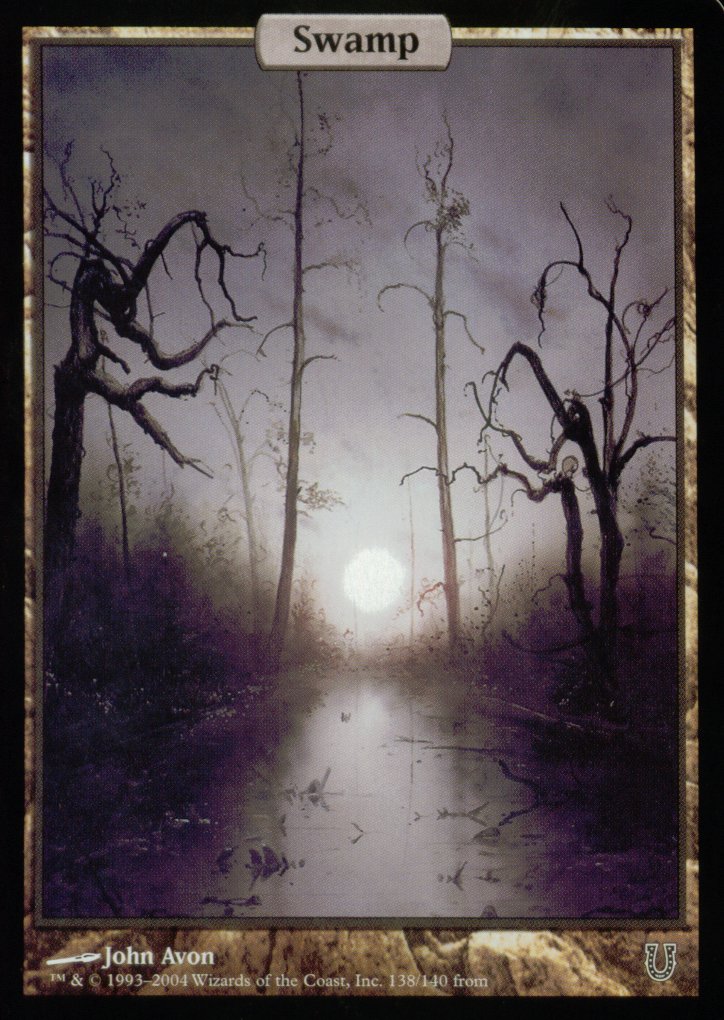 Swamp (138) (Unhinged) Medium Play