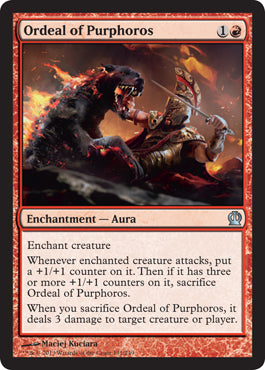 Ordeal of Purphoros (Theros) Near Mint