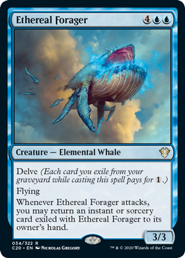 Ethereal Forager (Commander 2020 Ikoria) Light Play