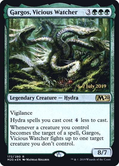 Gargos, Vicious Watcher (Promos: Prerelease Cards) Near Mint Foil