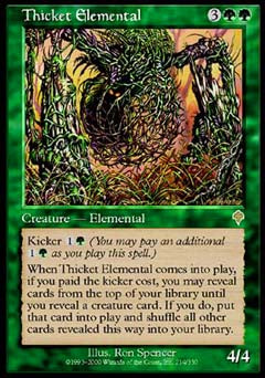 Thicket Elemental (Invasion) Near Mint