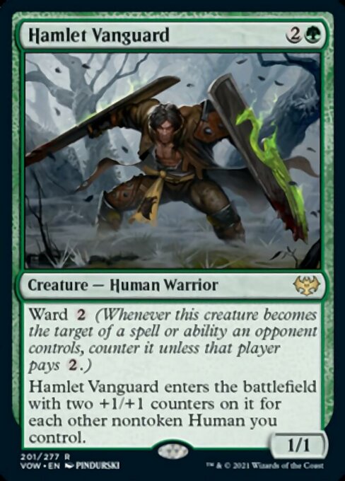 Hamlet Vanguard (Innistrad: Crimson Vow) Near Mint