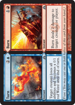 Turn / Burn (Dragon's Maze) Near Mint