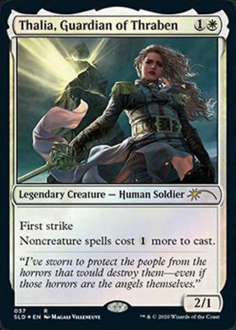 Thalia Guardian of Thraben #37 (Secret Lair) Light Play Foil