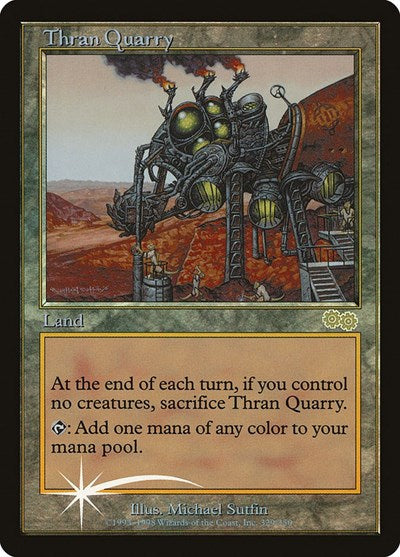 Thran Quarry (Promos: Junior Series) Medium Play Foil