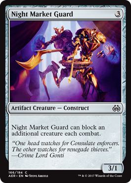 Night Market Guard (Aether Revolt) Near Mint Foil