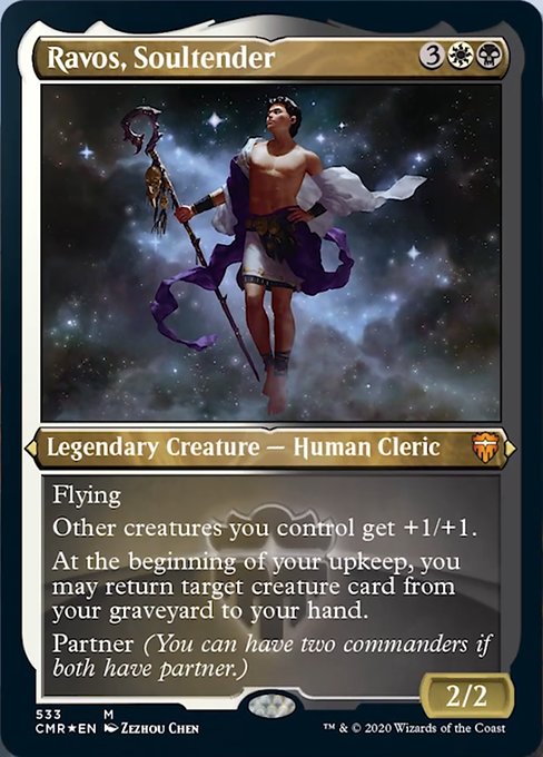 Ravos, Soultender (Foil Etched) (Commander Legends) Near Mint Foil