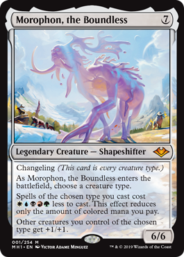Morophon, the Boundless (Modern Horizons) Near Mint