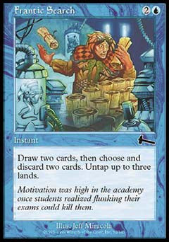 Frantic Search (Urza's Legacy) Medium Play