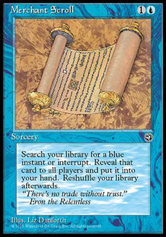 Merchant Scroll (Homelands) Light Play