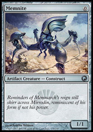 Memnite (Scars of Mirrodin) Medium Play Foil