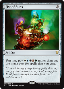 Fist of Suns (Commander 2017) Medium Play