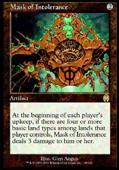 Mask of Intolerance (Apocalypse) Light Play Foil