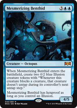 Mesmerizing Benthid (Ravnica Allegiance) Medium Play