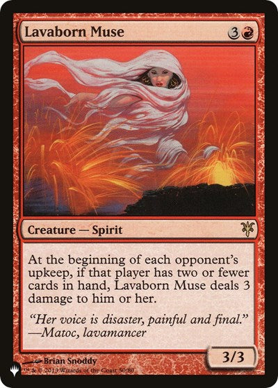 Lavaborn Muse (The List) Light Play