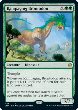 Rampaging Brontodon (Jumpstart) Near Mint