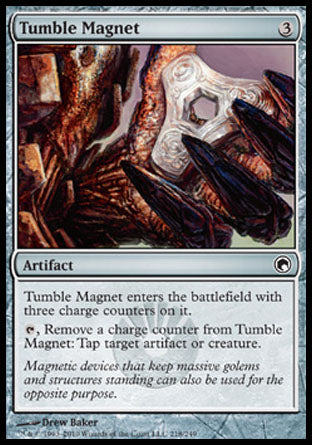 Tumble Magnet (Scars of Mirrodin) Light Play Foil