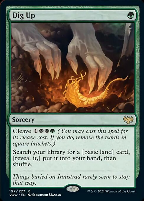 Dig Up (Innistrad: Crimson Vow) Light Play