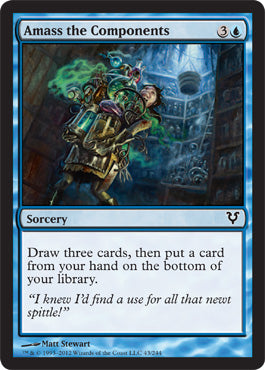 Amass the Components (Avacyn Restored) Medium Play