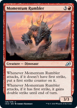Momentum Rumbler (Ikoria: Lair of Behemoths) Near Mint