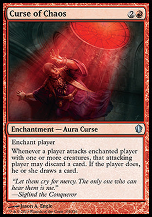 Curse of Chaos (Commander 2013 Edition) Light Play