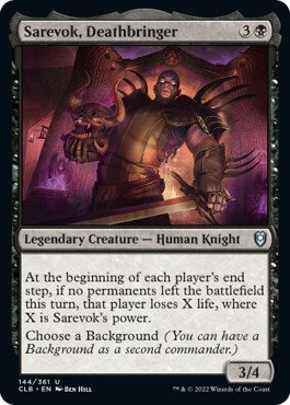 Sarevok, Deathbringer (Commander Legends: Battle for Baldur's Gate) Near Mint