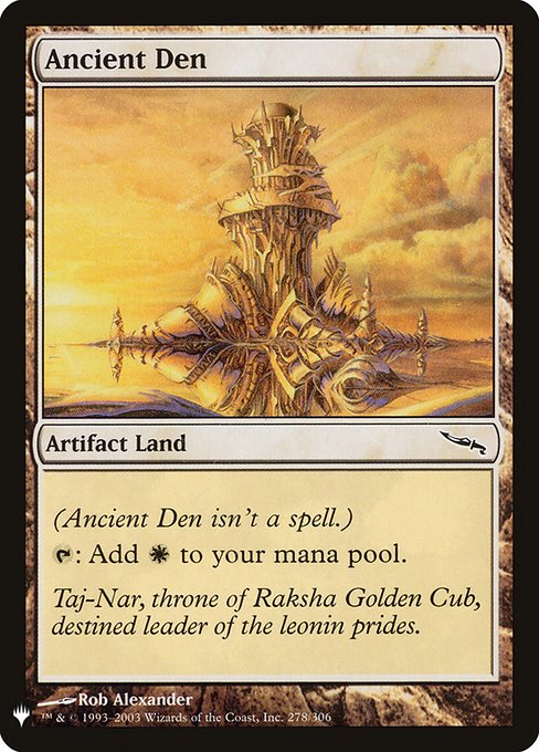 Ancient Den (Mystery Booster) Near Mint