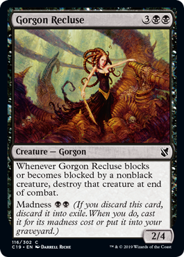 Gorgon Recluse (Commander 2019) Near Mint