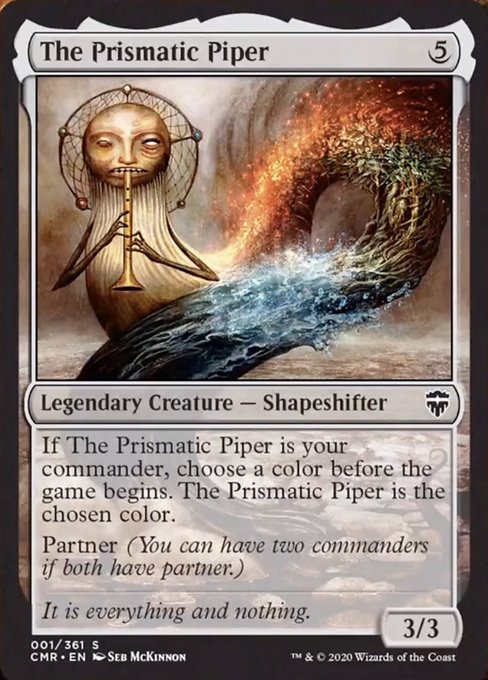 The Prismatic Piper (Commander Legends) Light Play Foil