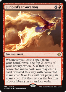 Sunbird's Invocation (Ixalan) Near Mint Foil