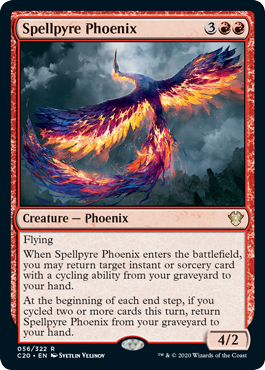 Spellpyre Phoenix (Commander 2020 Ikoria) Near Mint