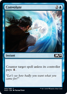 Convolute (Magic 2020 Core Set) Medium Play