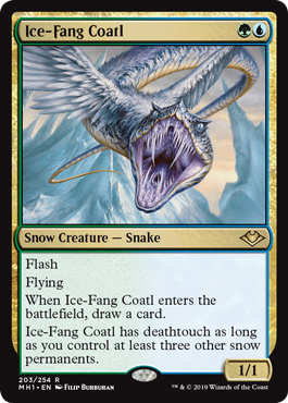 Ice-Fang Coatl (Modern Horizons) Near Mint