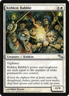 Kithkin Rabble (Shadowmoor) Light Play