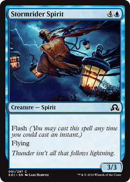 Stormrider Spirit (Shadows Over Innistrad) Medium Play