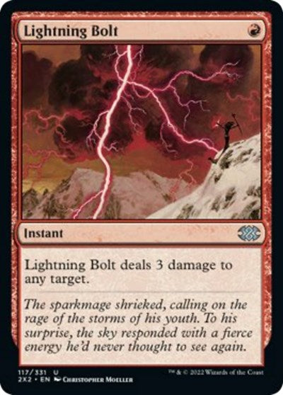 Lightning Bolt (Double Masters 2022) Near Mint
