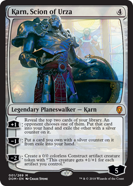 Karn, Scion of Urza (Dominaria) Medium Play