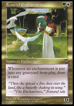 Femeref Enchantress (Visions) Damaged / Poor