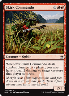 Skirk Commando (Masters 25) Light Play Foil